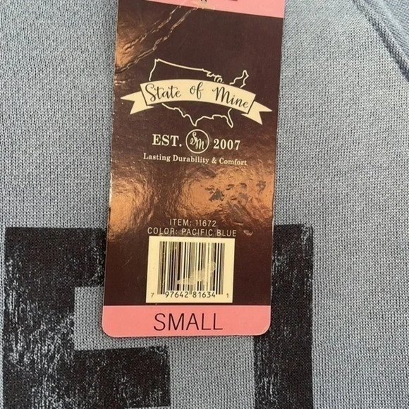 New With Tags State of Mine Delaware Sweatshirt‎ Size Small (S) - Picture 5 of 8